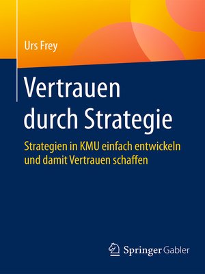 cover image of Vertrauen durch Strategie